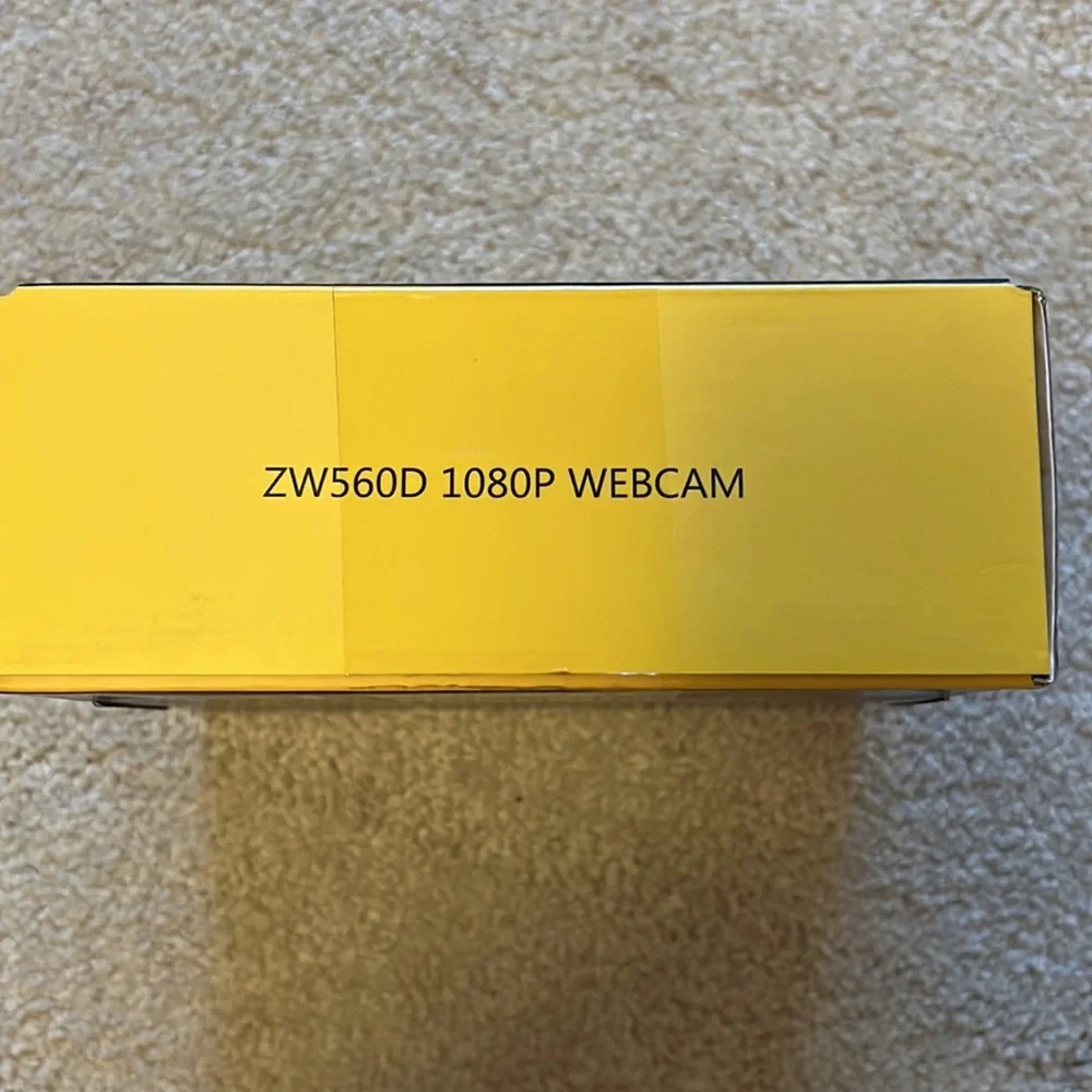 Z-Edge Ring Light 1080P Full HD WEBCAM NEW IN BOX